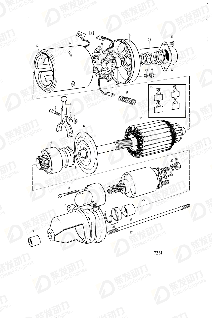 VOLVO Bearing bushing 48109 Drawing